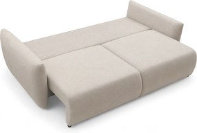 Calma kihúzható kanapé - bézs vízlepergető kötött szövet Curio 09