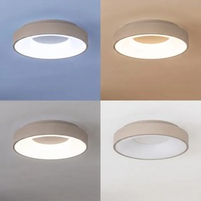 BRILAGI - LED dimmelhető mennyezeti lámpa FALCON II LED/67W/230V fehér/bézs + távirányító