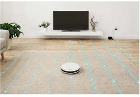 Sencor - Intelligens robotporszívó felmosóval 2in1 28W/2600 mAh Wi-Fi fehér + távirányító