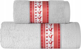 2 Db-os Törölköző Szett Greno 70x130 50x90 Törölköző Szett Csillag Pamut