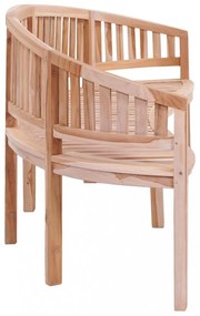 tömör tíkfa banán alakú pad 200 cm
