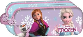 Disney Jégvarázs Winter Magic 2 rekeszes tolltartó 23 cm