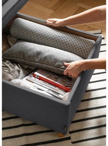 Sötétszürke lábtartó Simon – Miuform