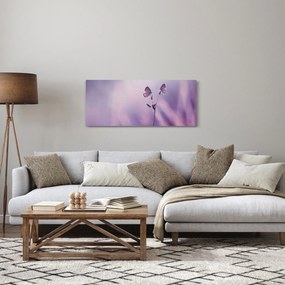 Kép - Lila pillangók (120x50 cm)