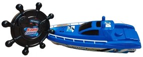 XFH RC Távirányítós Rendőrségi motorcsónak 27cm Olcsó És Jó