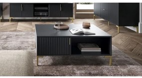 FLOP fekete dohányzóasztal