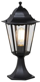 Klasszikus kültéri lámpa talp fekete 48,6 cm IP44 - Havana