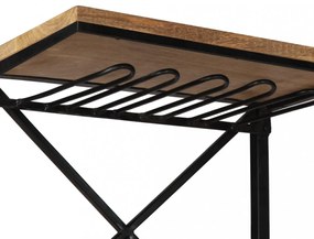 tömör mangófa traktor borszekrény 49 x 31 x 172 cm
