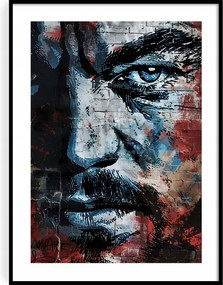 Poszter 30x40 Leonardo Di Caprio, Pop Art Utcaművészet Retro Falfestmény Színész