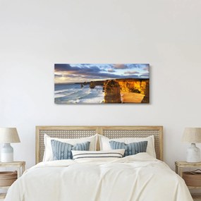 A tengeri sziklák képe (120x50 cm)
