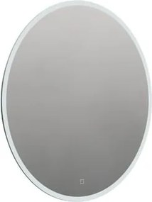 Kerek tükör 80 cm LED világítással, fűtőfólia, érzékelő állítható hőmérséklettel 2700-6500K, IP44 ZIL80KLEDP