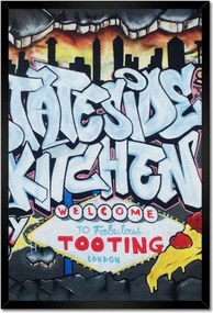 Poszterek keretben 40x60 Grafiti Usa Hamburger