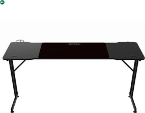 NERO karbon gamer asztal 140 × 60 cm