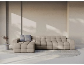 Barna sarokkanapé (bal oldali-heverő résszel) Kendal – Micadoni