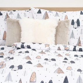 4Home Pamut ágynemű Frugal Winterland, 220 x 200cm, 2 db 70 x 90 cm, 220 x 220 cm, 2 db 70 x 90 cm