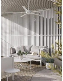 Lucci air 21616049 - Mennyezeti ventilátor MONZA IP55 fehér + távirányítás