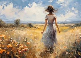 Poszter 70x50cm Nyári szél