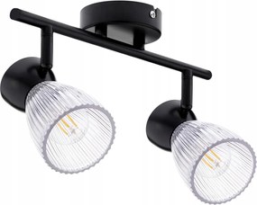 Mennyezeti lámpa Best Black 2xE14