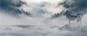 A farkasok képe (120x50 cm)