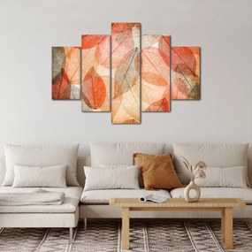 Festett őszi levelek képe (150x105 cm)