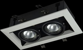 Maytoni METAL MODERN DL008-2-02-W Beépíthető spotlámpa 2xGU10/50W IP20
