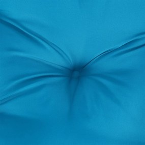 2 db világoskék oxford szövet kerti padpárna 180 x 50 x 7 cm