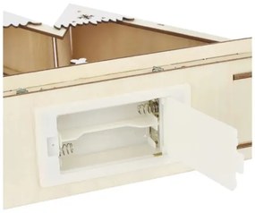 LED karácsonyi dekoráció LED/0,6W/2xAA karácsonyi tájkép