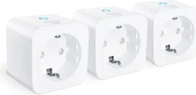 Philips - 3 darabos okos SCHUKO konnektor szett, 2300W, Wi-Fi