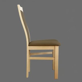 Étkezőszék ZOE tölgy/sötétbarna