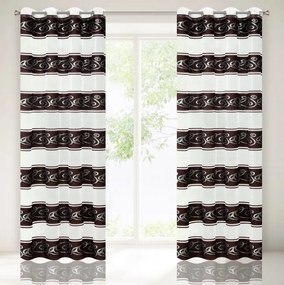 Ablakra Kész Függöny Róka Kerekek 140x250 Csíkos Eurofirany