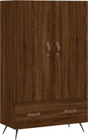 vidaXL barna tölgyszínű szerelt fa magasszekrény 69,5 x 31 x 115 cm