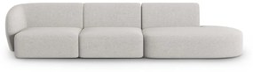 Világosszürke kanapé 302 cm Shane – Micadoni Home