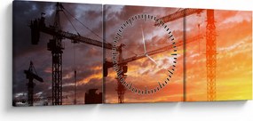 Kép - Építési terület (órával) (90x30 cm)