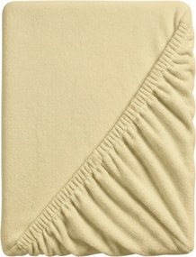 Mikroplüss lepedő SOFT 180x200 cm sárga
