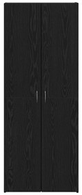 Fekete Tölgy Felső Szekrény - 60 x 32 x 153 cm - Műszaki fa