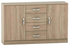 BETTY 2 komód, sonoma tölgy