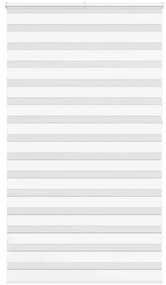 zebrafüggönnyel fehér szövetszélesség 130,9 cm poliészter