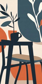 Poszter 50x100cm Reggel a fák árnyékában