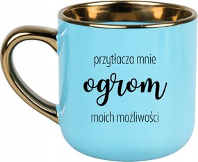 Bögre Kék 400ml Ajándék Vicces Anyák Napja Hatalmas Lehetőségem Van