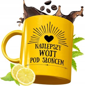 Prémium Arany Bögre Ajándék Nyomtatott Fotóval