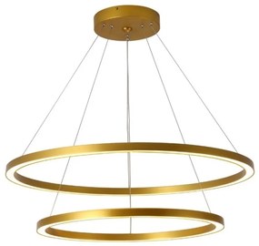 Immax NEO 07159-G80-60 - LED Dimmelhető csillár FINO LED/93W/230V Tuya arany + távirányító