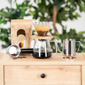 4Home Rozsdamentes acél kávéfőző, 350 ml