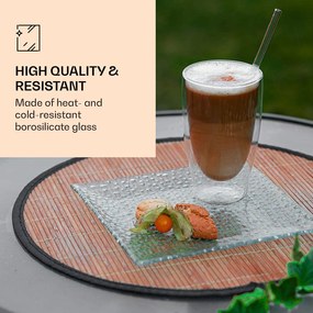 Feelino DUOS, duplafalú pohár, 400 ml, kanállal