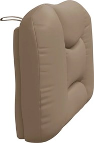 cappuccino színű műbőr fejtámla párna Hvar 90 cm