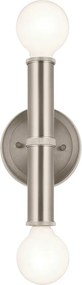 Quintiesse klasszikus fali lámpa torche nikkel elsqn-torche-2w-bn IP44