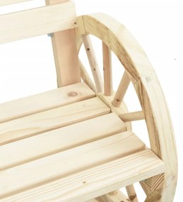 4 db tömör fenyőfa kerti szék