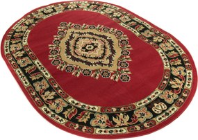 Ovális szőnyeg Bcf 180x250 Klasszikus Divatos Tömör Török Szőnyeg 5r