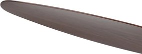 ZEVENTI - LED mennyezeti ventilátor VENTORA LED/24W/230V Wi-Fi Tuya fekete/dió + távirányító