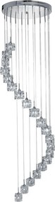 Függeszték Króm ICE CUBE SEARCHLIGHT 7820-20-LED