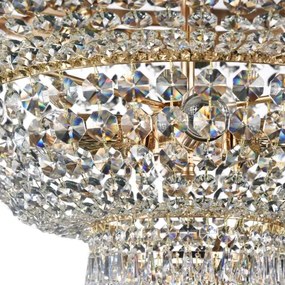 Maytoni DIA891-CL-14-G - Felületre szerelhető csillár PALACE 14xE27/60W/230V